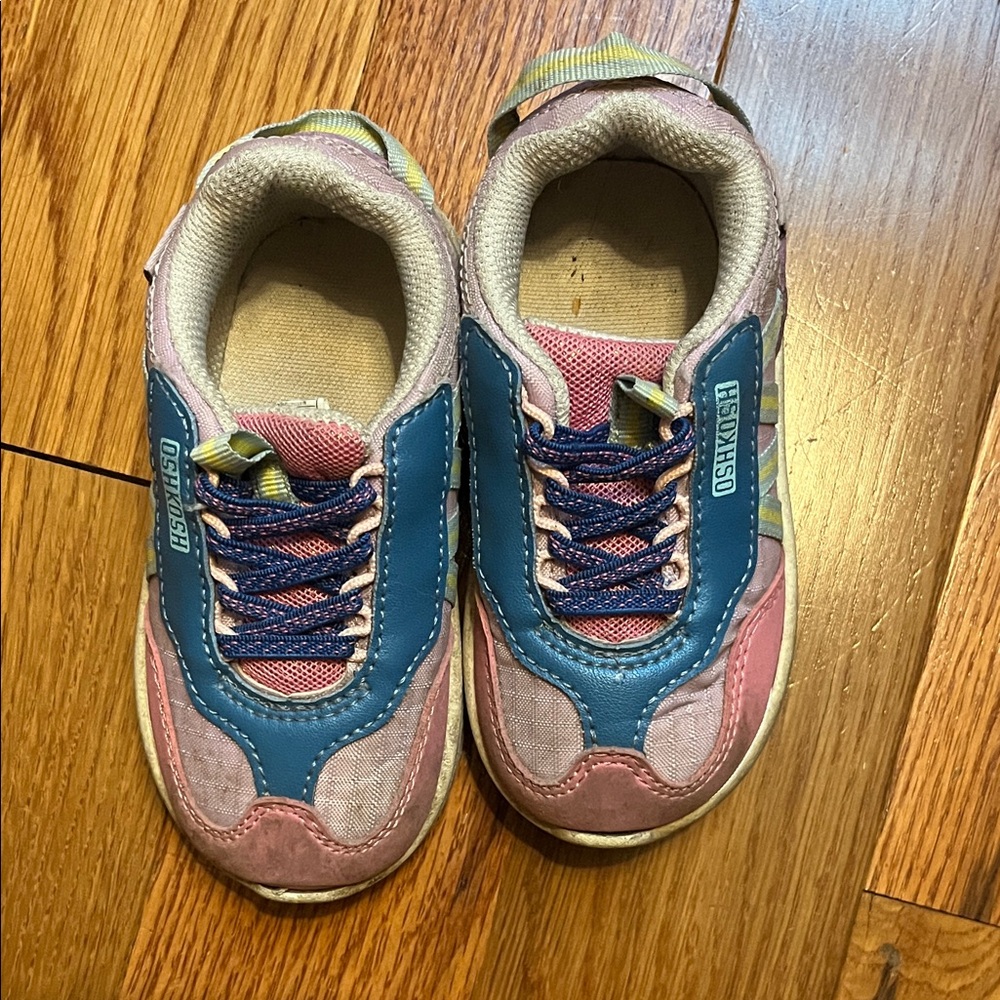 OshKosh B'gosh Pink and Blue Kids Sneakers